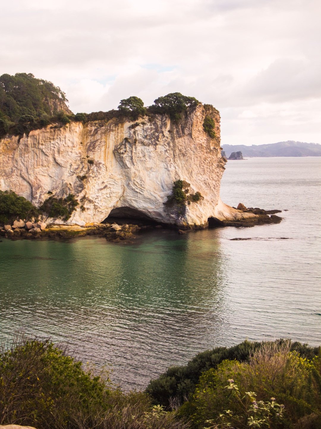 Stingray Bay from lookout point, beautiful, even in winter