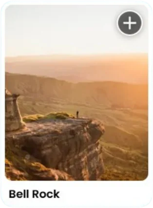 A location card from the NZ road trip guide